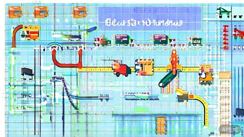 海外仓与直邮物流路径对比示意图，展示货物从中国到海外消费者手中的不同流程
