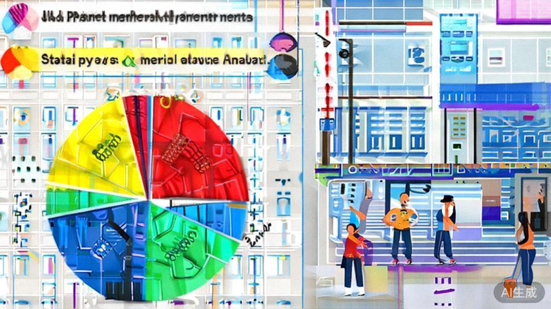 拉丁美洲主要国家巴西、墨西哥、阿根廷、哥伦比亚的数字支付方式使用比例饼状图与手机支付场景插图