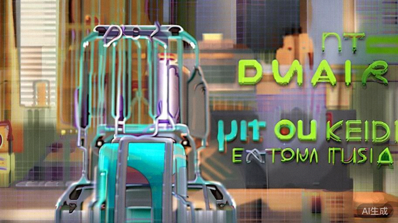 创新的宠物智能喂食器与趣味玩具产品图，背景有宠物主人满意的笑脸